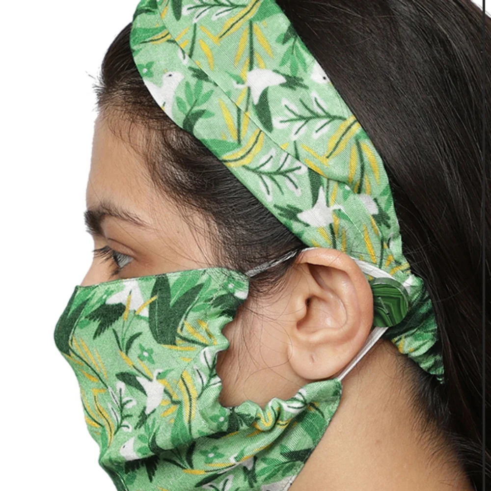 2 for $25 Sale. Flowery Face Mask set